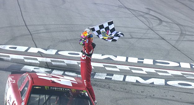 Visit Kyle Larson foils Truex, snags Richmond win in regular-season finale page