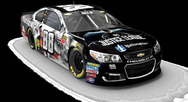 Visit Autos Hendrick Motorsports con look de Justice League page