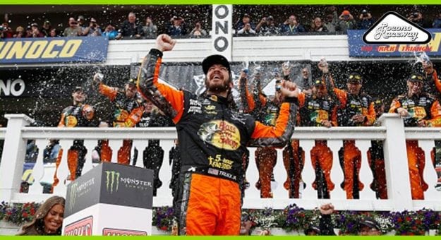 Visit Martin Truex Jr. ganó la Pocono 400 en el Tricky Tirangle page