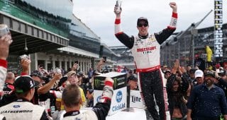 Momento PEAK de Gran Keselowski en el Indianapolis Motor Speedway