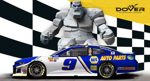Autos con nuevo look para las carreras en Dover
