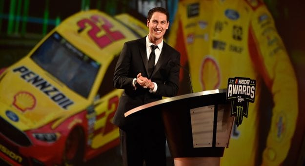Visit Joey Logano honrado en Las Vegas como nuevo campeón de la NASCAR page