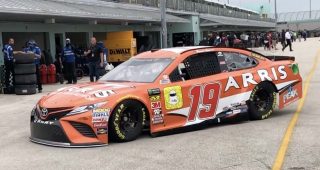 Daniel Suárez en su última carrera en el No. 19 de Joe Gibbs Racing