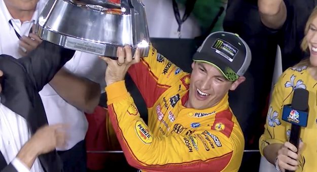 Visit Momento PEAK del nuevo campeón Joey Logano en Homestead page