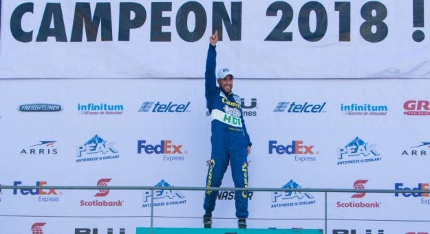 Rubén García Jr., campeón de la NASCAR PEAK México Series 2018