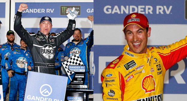 Visit Kevin Harvick y Joey Logano ganaron los Duels 2019 en Daytona page