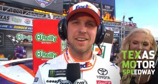 Hamlin in Victory Lane: ‘Tried every way we could to give it away’