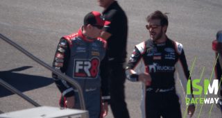 Suarez, McDowell ride together in pre-race ceremonies