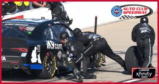 No. 18 team pit road woes drops Kyle Busch from lead