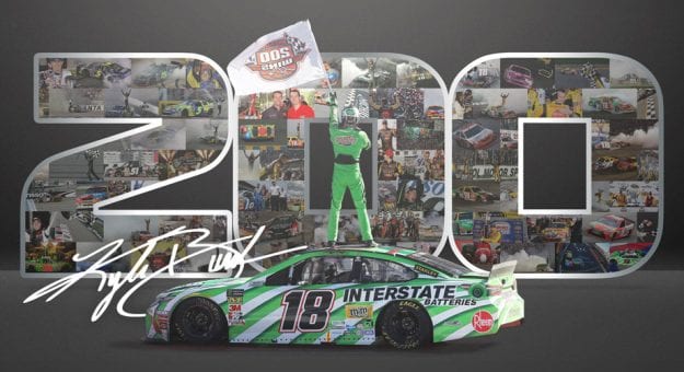 Visit Kyle Busch ganó la Auto Club 400 y sumó 200 victorias en la NASCAR page