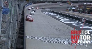 Bell cruises to Bristol victory, wins Dash 4 Cash prize