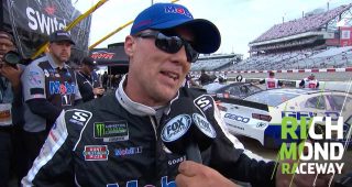 Harvick after Richmond qualifying: ‘Didn’t think it was a perfect lap’