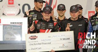 Race Recap: See how Custer won the Dash 4 Cash prize at Richmond