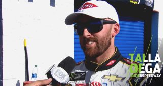 Austin Dillon snags Busch Pole Award at Talladega