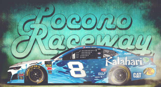 Visit Autos con nuevo look para las carreras en el Pocono Raceway page