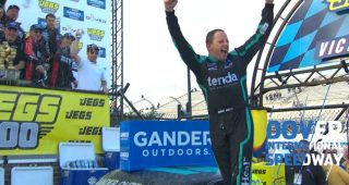 Sauter in Dover Victory Lane: ‘One of the best wins of my career’