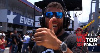 Drivers-only crew has fun with Bubba’s pit road gaff
