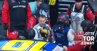 Hemric subs in for Dillon after broken crush panel