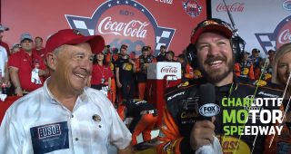 Truex, Morris remember veterans in Victory Lane