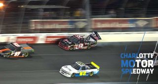 Multi-truck crash hits in final stage at Charlotte