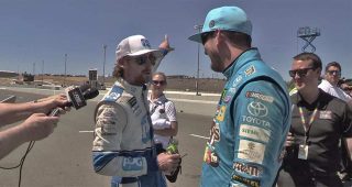 Rearview: Blaney, Busch laugh it out as Truex ‘wines’ it up