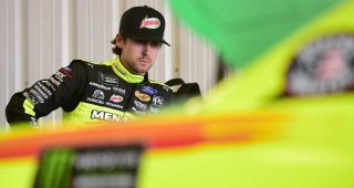 Blaney’s prized possession: Signed Neil Bonnett hat