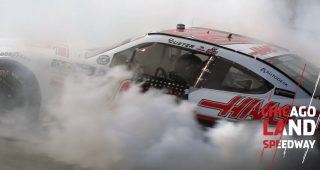 Custer becoming a burnout pro with fourth smokeshow of season