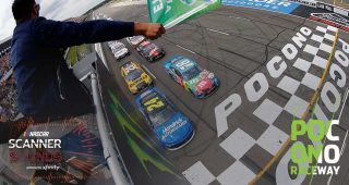 Scanner Sounds: Truex: ‘I think I’m blowing up’