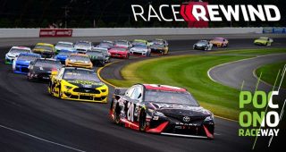 Watch 400 miles at Pocono in 15 minutes