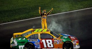 This Moment in NASCAR history: Kyle Busch wins first Kentucky Cup race