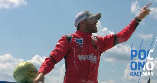 Chastain in Pocono Victory Lane: ‘We’re not gonna back down’