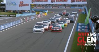 Christopher Bell makes great save late at Watkins Glen