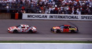 This Moment in NASCAR History: Dale Jarrett edges Davey Allison at Michigan