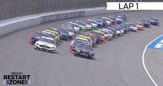 GEICO Restart Zone: Every push, shove on Michigan restarts