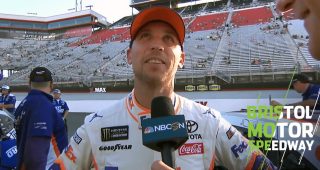 Hamlin wins provisional Bristol pole, first for Toyota in 2019
