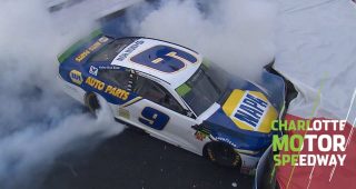Elliott sticks it to ‘Heartburn Turn’ with victory burnout