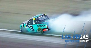 Sauter’s night comes to an end shortly after return to track