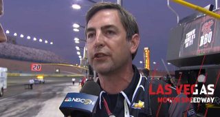 Burnett details decision to stretch fuel at Las Vegas