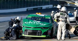 This Moment in NASCAR History: Larson’s 2018 wild Roval ride