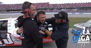 Sauter’s block leads to Boyd’s first Gander Trucks win
