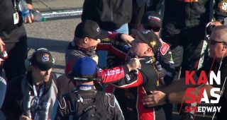 Custer, Reddick cause fight after Kansas playoff race