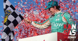 Relive the Xfinity Series playoff race at Kansas in 136 seconds