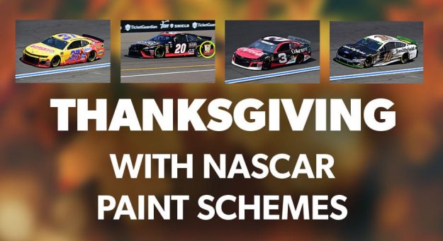 Visit Autos de la NASCAR con look de Thanksgiving page