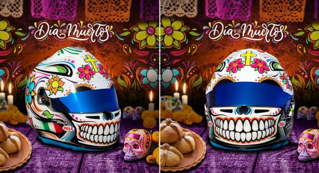 Visit Daniel Suárez celebrará el Día de Muertos en Texas con este casco page