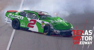 Reddick wrecks out at Texas Motor Speedway