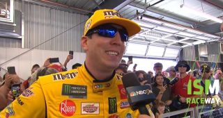 Kyle Busch wins first Busch Pole of 2019, Logano to start second