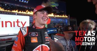 Bell celebrates with family in Texas Victory Lane