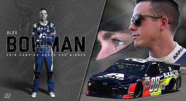 Visit Resumen temporada NASCAR Cup Series 2019; Alex Bowman page