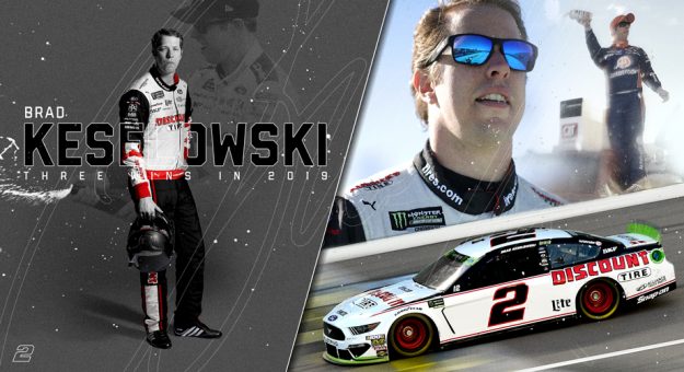 Visit Resumen temporada NASCAR Cup Series 2019; Brad Keselowski page