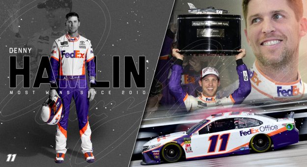 Visit Resumen temporada NASCAR Cup Series 2019; Denny Hamlin page